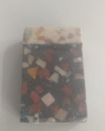 Charcoal milk tile soap